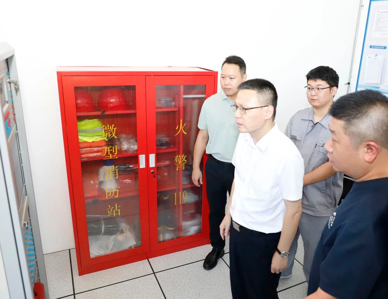 丰泽区委主要领导调研园区建设运营、片区更新及安全检查工作