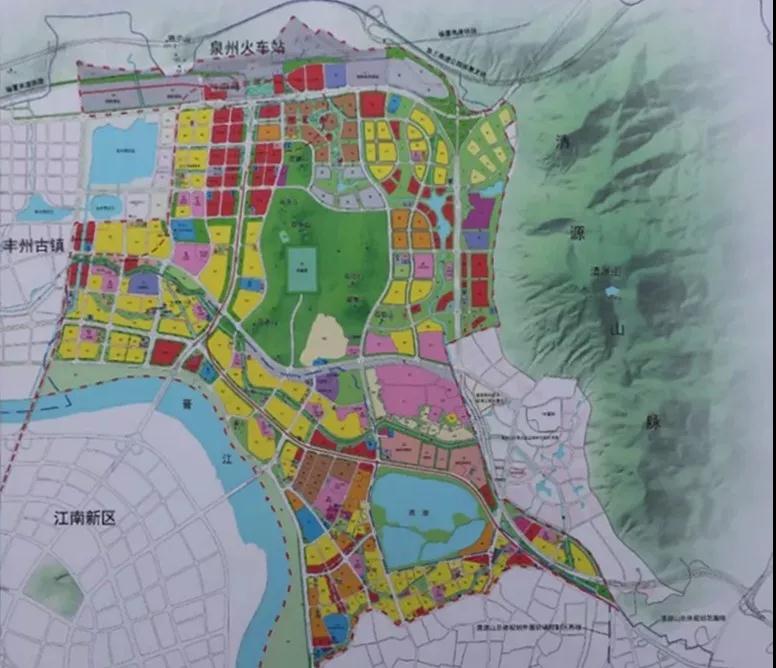 泉州市北峰2030规划图图片