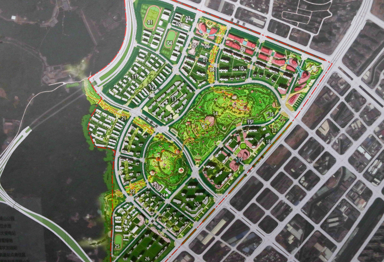 贯彻十九届五中全会精神打造南埔山片区示范性工程区领导走进项目一线